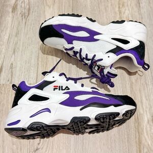 New in Box - Fila Ray Tracer Purple/Black/White